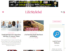 Tablet Screenshot of lifestylebd.com